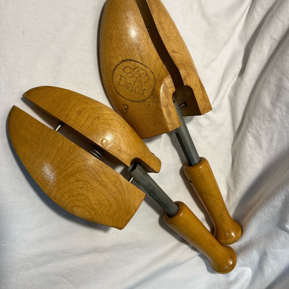 Vintage Wooden Shoe Stretchers